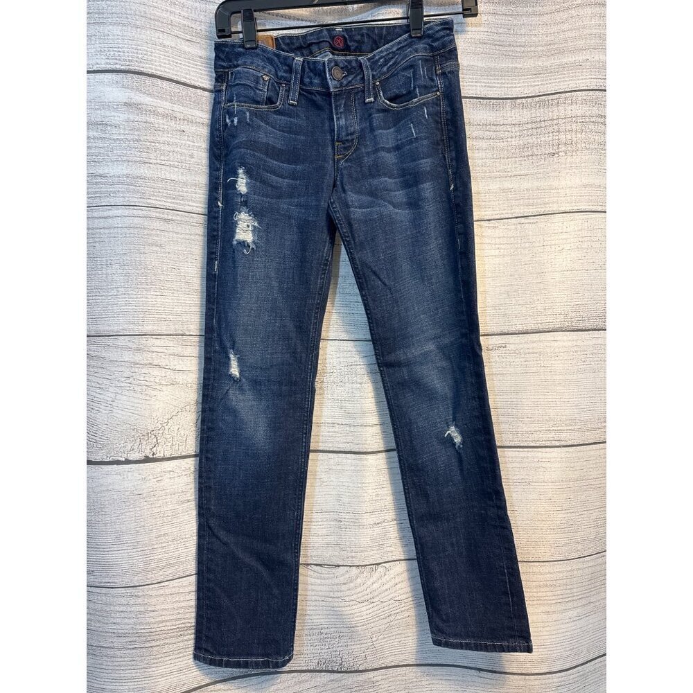 Sinclair Mfgrp Fisk Straight Leg Destroyed Wash Size 25